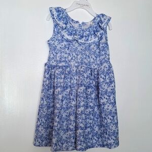 Tahari Girls Dress 5 New no tags w/ sun hat